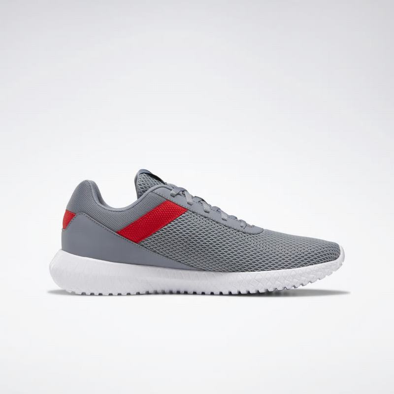 Adidasi Training Reebok Flexagon Energy Barbati Gri/Rosii/Negrii Romania ZF1340SU